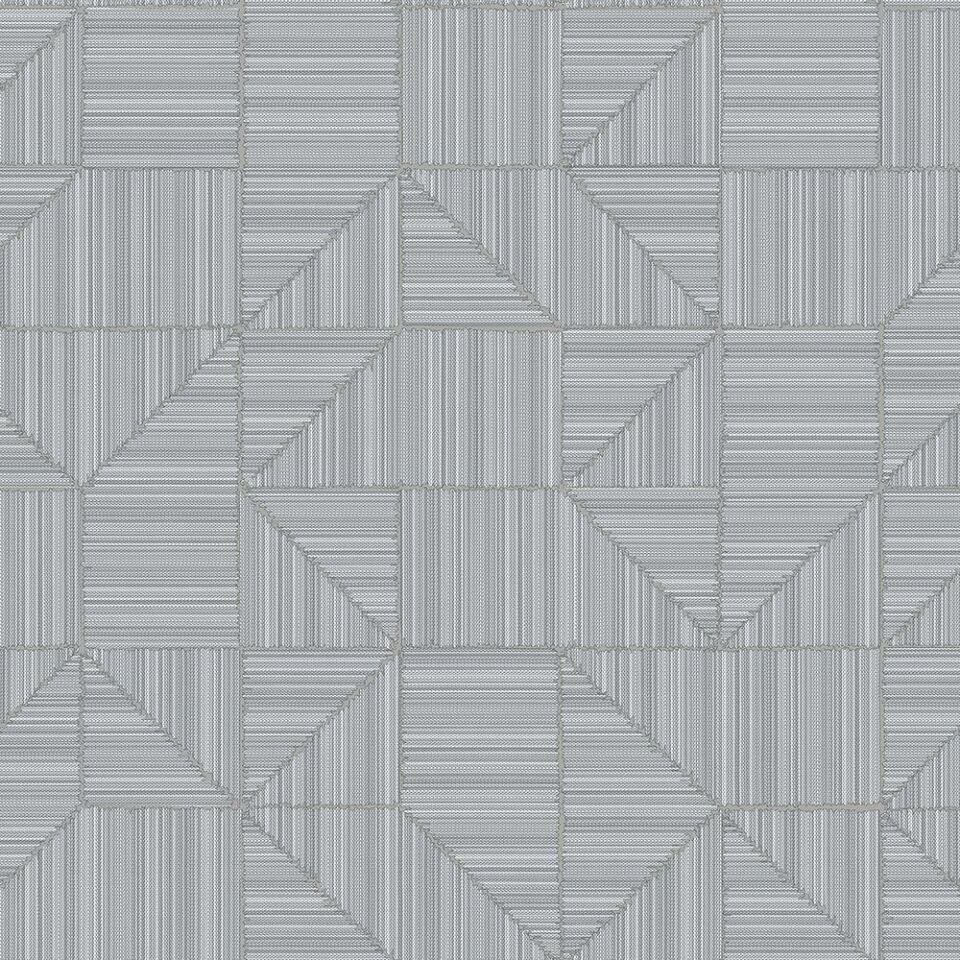 OMEGA 23209 Serisi - 5 Gri | Geometrik Modern Desen Duvar Kağıdı