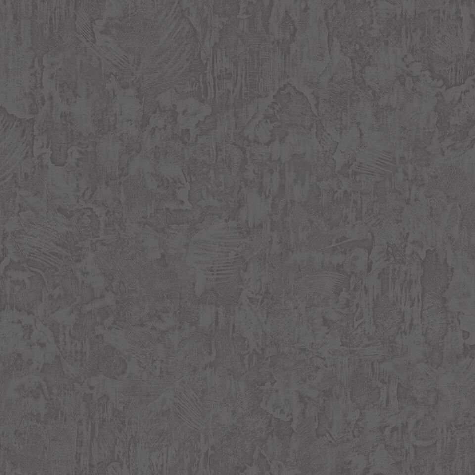 OMEGA 23213 Serisi - 6 Koyu Gri | Dokulu Eskitilmiş Desen Duvar Kağıdı