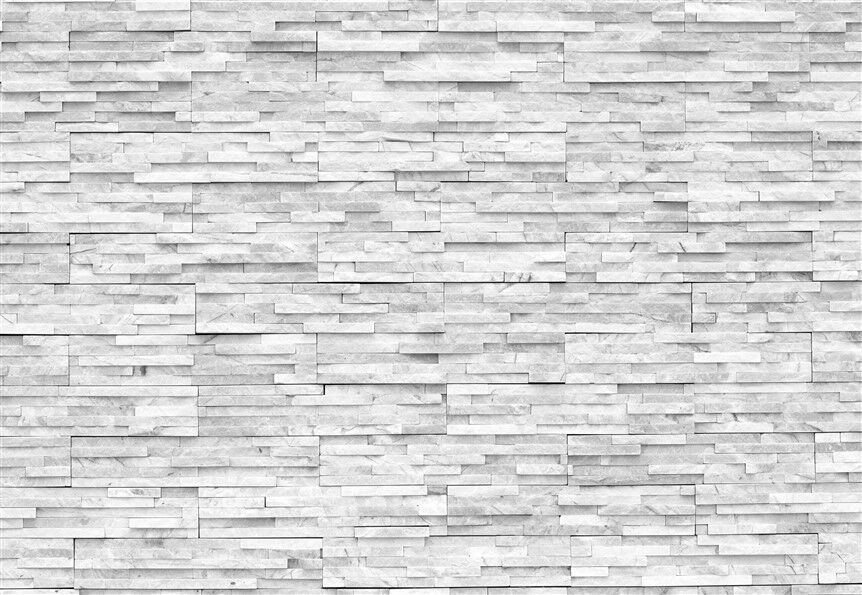 İnce Taş Dokulu Gri Duvar Kaplaması - Modern Minimalist Poster