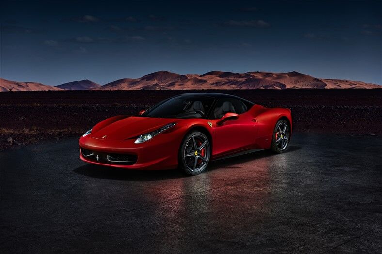 Kırmızı Ferrari Duvar Posteri