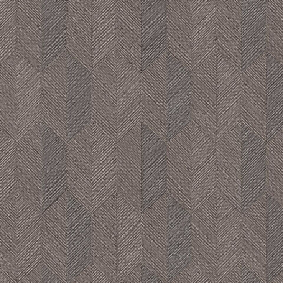 VERA 1501 Serisi - 5 Gri Kahverengi | Modern Geometrik Desen Duvar Kağıdı