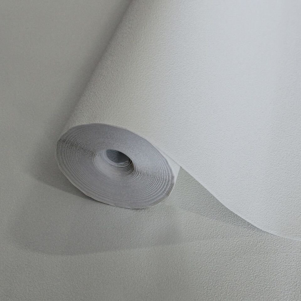 HUE 24202-7 Gri | Modern Düz Desen Duvar Kağıdı