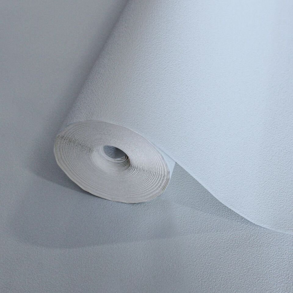 HUE 24202-8 Mavi | Modern Düz Desen Duvar Kağıdı