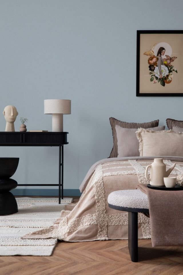HUE 24202-9 Gri | Modern Düz Desen Duvar Kağıdı