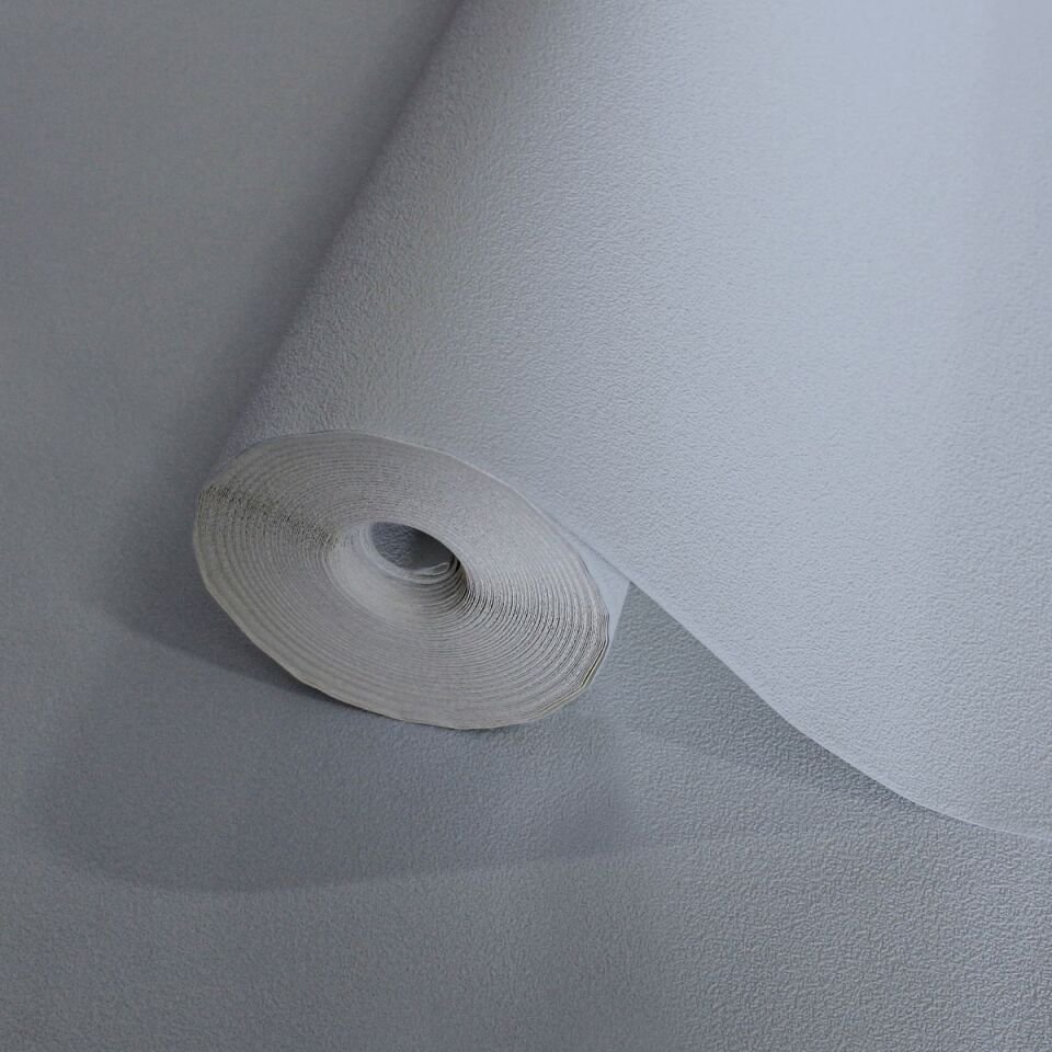 HUE 24202-9 Gri | Modern Düz Desen Duvar Kağıdı
