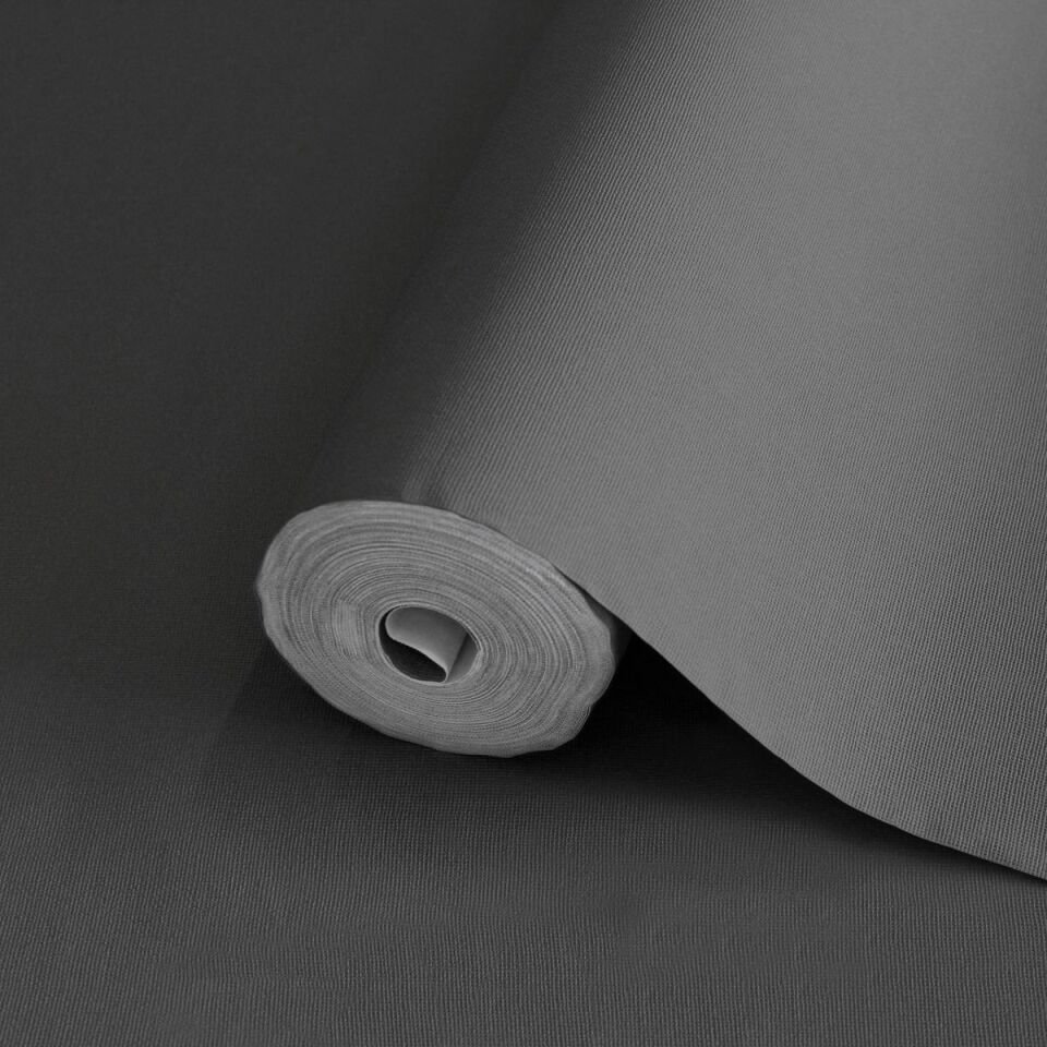 HUE 24203-6 Koyu Gri | Modern Düz Desen Duvar Kağıdı