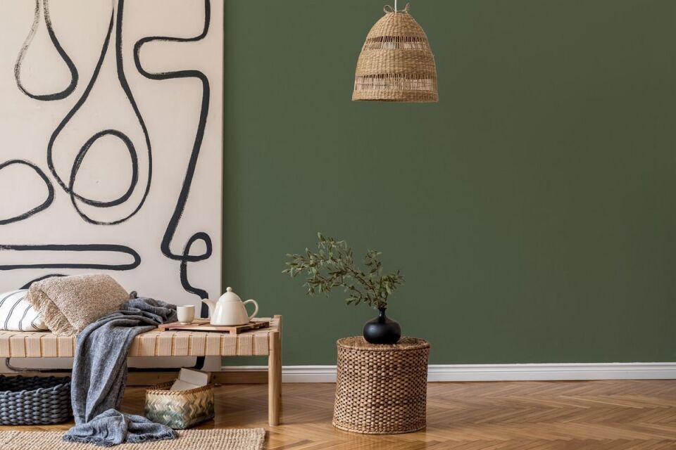 HUE 24204 Serisi - 1 Beyaz | Modern Düz Desen Duvar Kağıdı