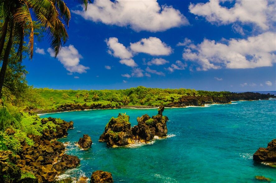 Maui Hawaii Manzarası Duvar Posteri