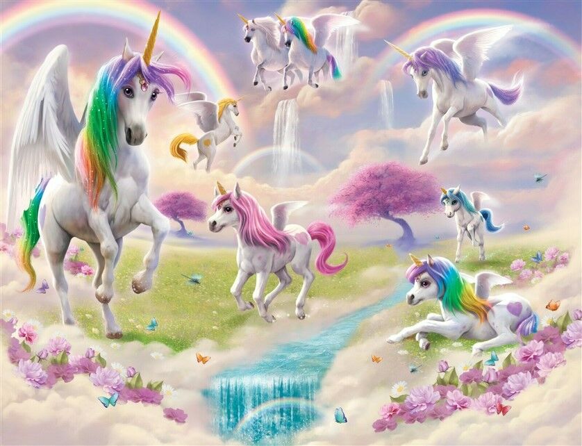 Alicorn Rüyası Duvar Posteri - Çocuk Odası Dekorasyonu