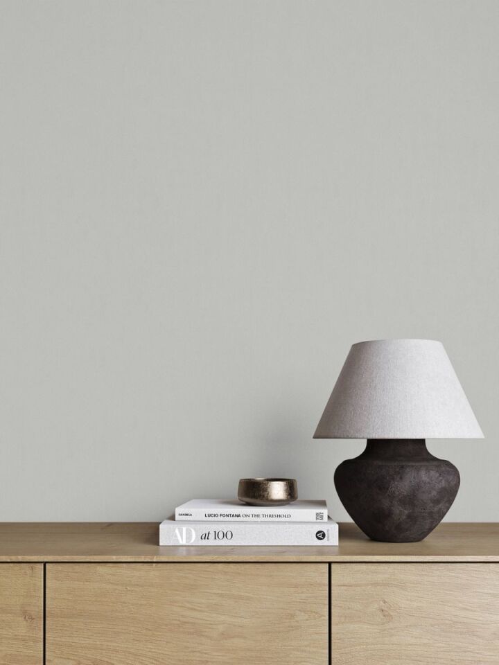 HUE 24201-3 Gri | Modern Düz Desen Duvar Kağıdı