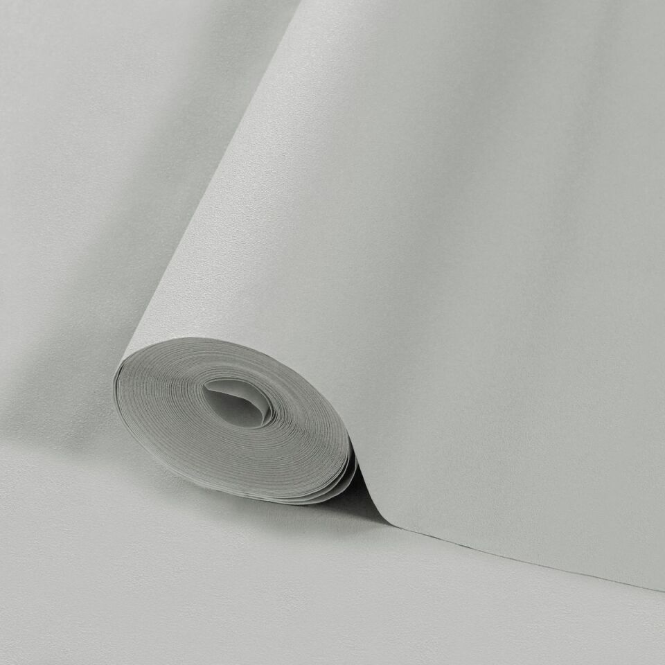 HUE 24201-3 Gri | Modern Düz Desen Duvar Kağıdı