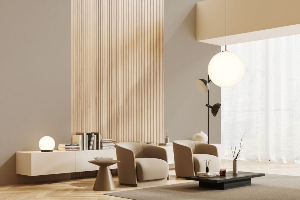 HUE 24201-5 Gri | Modern Düz Desen Duvar Kağıdı