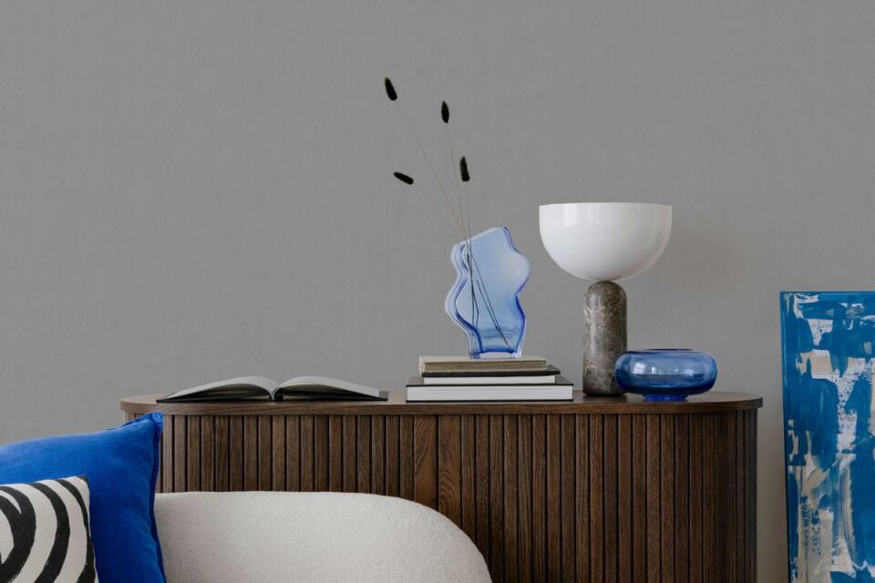 HUE 24201-6 Gri | Modern Düz Desen Duvar Kağıdı
