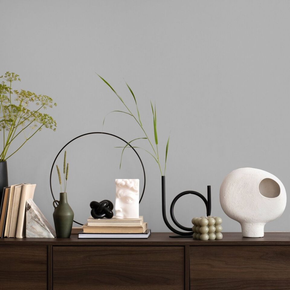 HUE 24201-4 Gri | Modern Düz Desen Duvar Kağıdı
