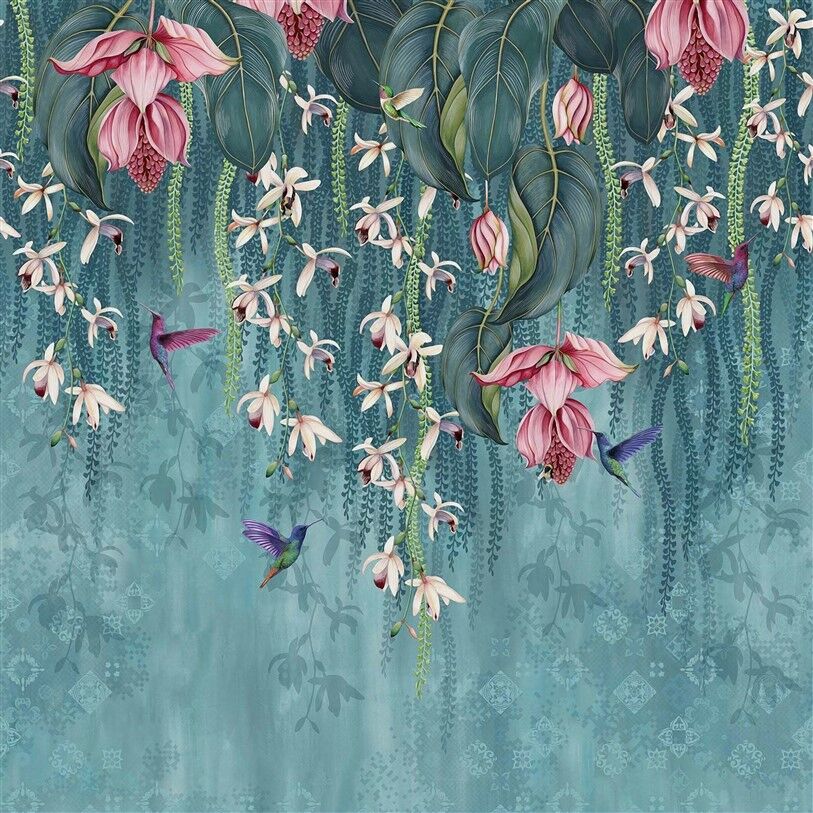 Osborne & Little Trailing Orchid Duvar Posteri